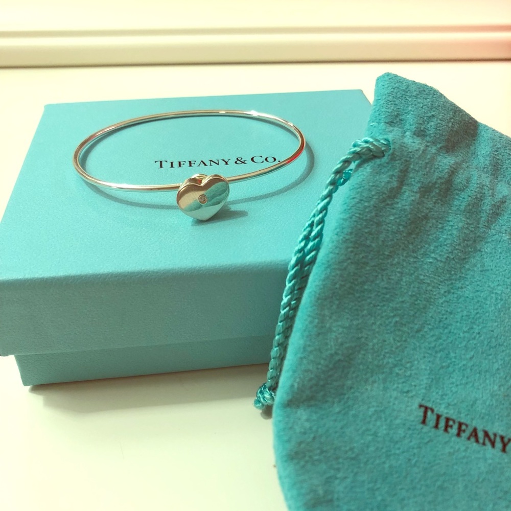 Tiffany & Co. Sterling Silver Heart Bracelet